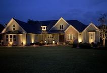 Landscape lighting installation