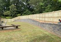 Retaining wall project